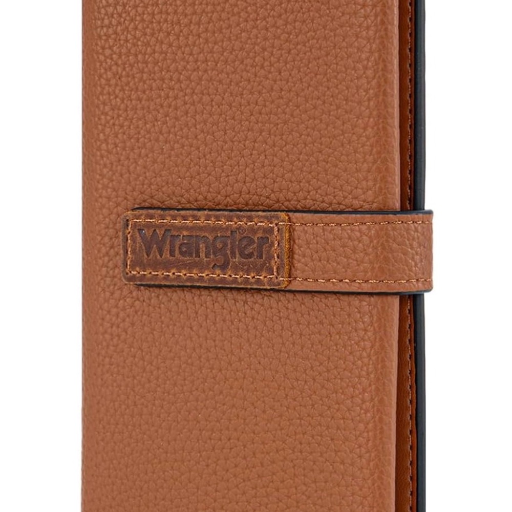Wrangler Tan Leather Phone Case